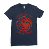 mother of dragons Ladies Fitted T-Shirt