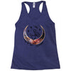 Space Skeleton Racerback Tank