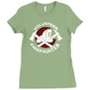 volunteer firefighter Ladies Fitted T-Shirt