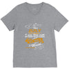 I'm a july woman I was born with my heart V-Neck Tee