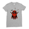 deadpool minion Ladies Fitted T-Shirt