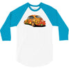 sixties vw beetle, ideal gift or birthday present 3/4 Sleeve Shirt