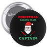 christmas baking team captain Pin-back button