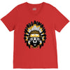 native american chief bear V-Neck Tee