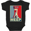 beaker meep poster, ideal birthday gift or present Baby Bodysuit