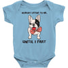 nobody listens to me Baby Bodysuit