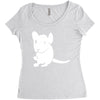 baby Women's Triblend Scoop T-shirt