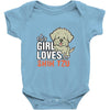 This Girl Loves Shih Tzu Baby Onesie