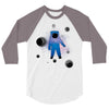 Space Astronot 3/4 Sleeve Shirt