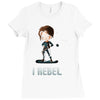 i rebel Ladies Fitted T-Shirt