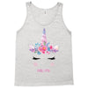 birthday unicorn family series mom Tank Top