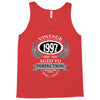 vintage quality without compromise 1997 aged to perfection Tank Top