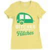 Bitches With Hitches Ladies Fitted T-Shirt
