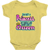 not princess queen Baby Onesie