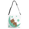 brown sleep Adjustable Strap Totes