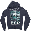 fishing pop Zipper Hoodie