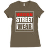 vision street wear Ladies Fitted T-Shirt