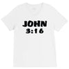 john 3 16 V-Neck Tee