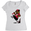 bear yeah Women's Triblend Scoop T-shirt