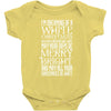 white christmas Baby Bodysuit