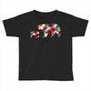 mama bear baby bear floral Toddler T-shirt