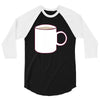 glass and coffee 3/4 Sleeve Shirt