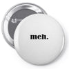 Meh Pin-back button