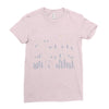 peaceful Ladies Fitted T-Shirt