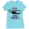 New Gramma 2018 Rokie Dept. Ladies Fitted T-Shirt