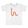 cacing bae senyum Toddler T-shirt