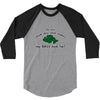my bass look fat 3/4 Sleeve Shirt