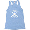 winner winner chicken dinner emblem Racerback Tank