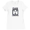 flux capacitor Ladies Fitted T-Shirt