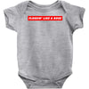 flossin' like a boss Baby Bodysuit
