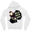 old school dj Zipper Hoodie