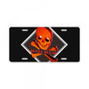 3d skull squad License Plate