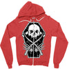 coffin and reaper Zipper Hoodie