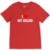 i love my dildo V-Neck Tee