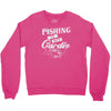 fishing is my cardio Crewneck Sweatshirt