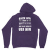 Back Off Crazy Momma Afraid To Use Her Unisex Hoodie