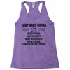 Sagittarius Woman Racerback Tank