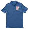 Heart And Flowers Polo Shirt