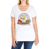 farmer homer's tomacco Ladies Curvy T-Shirt