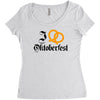 i love oktoberfest Women's Triblend Scoop T-shirt