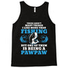 Fishing Pawpaw Tank Top