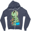 zombie baby Zipper Hoodie