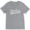 sunday funday (white) V-Neck Tee