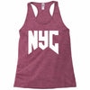 nyc new york city Racerback Tank