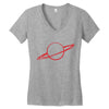 planet Women's V-Neck T-Shirt