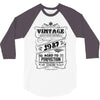 Vintage Aged To Perfection 1987 3/4 Sleeve Shirt